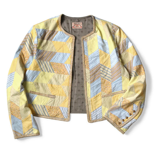 Kapital Yabane Quilt Patchwork Chateau Bolero Jacket