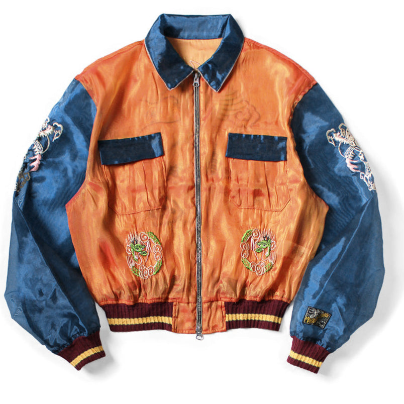 Kapital Sheer Pearl Mosquito Guard 2 Tone Vietnam Jacket