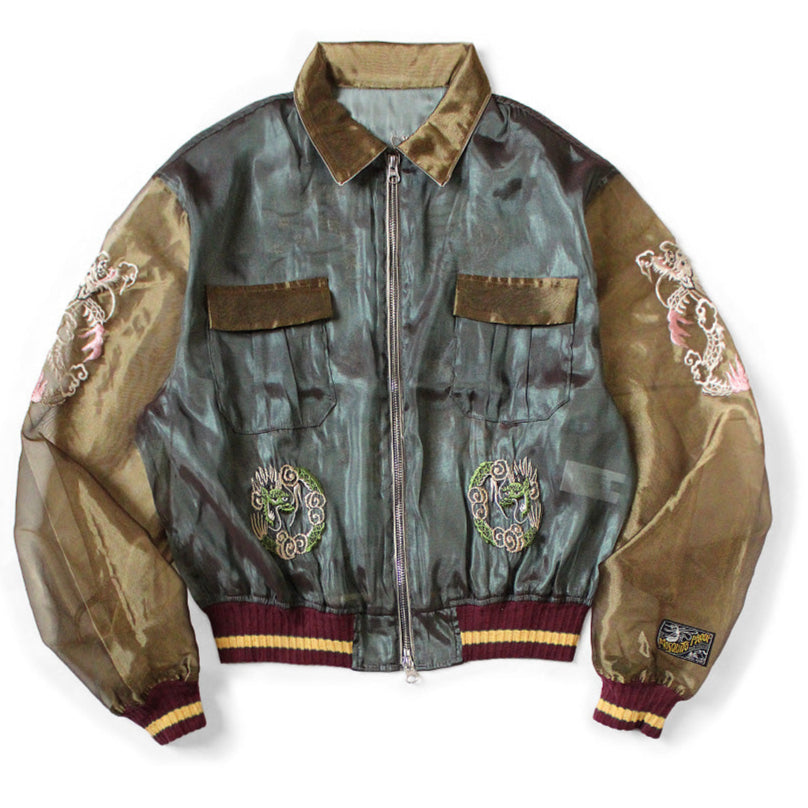 Kapital Sheer Pearl Mosquito Guard 2 Tone Vietnam Jacket