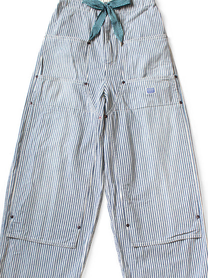 Kapital 10oz Hickory Double Knee Easy Baggy Pants