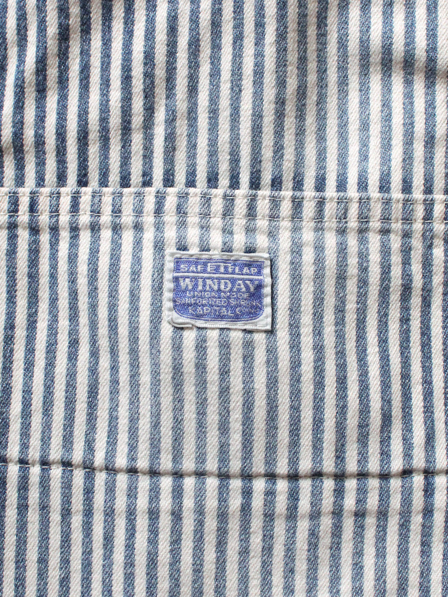Kapital 10oz Hickory Double Knee Easy Shorts