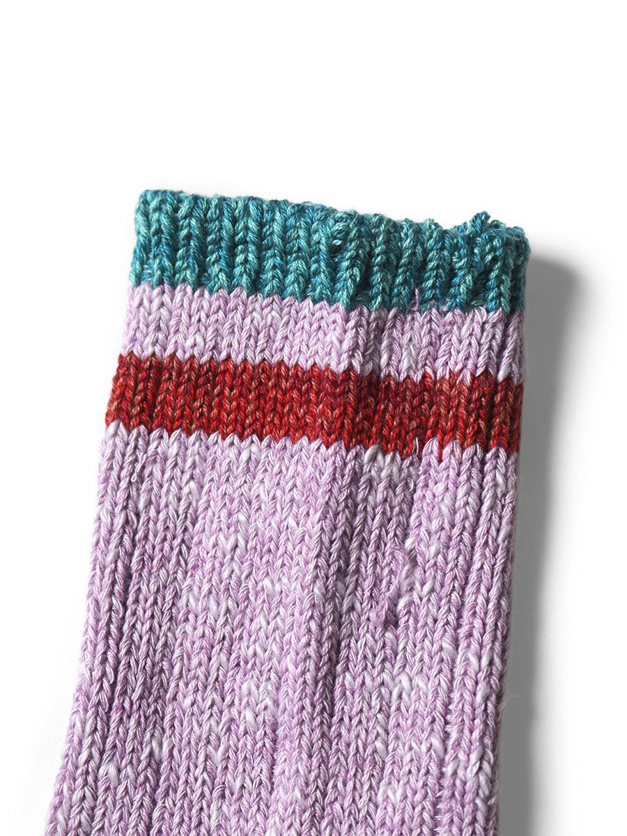 Kapital Ivy Rainbowy Smile Happy Heel Hold Socks