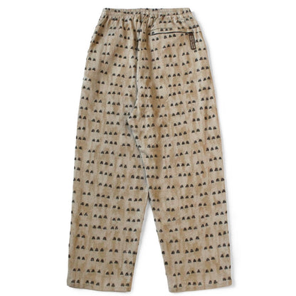 Kapital Cotton Easy Pants With Iris Print