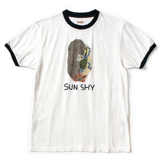 Kapital Jersey Ringer T-Shirt (Sun Shy Print)