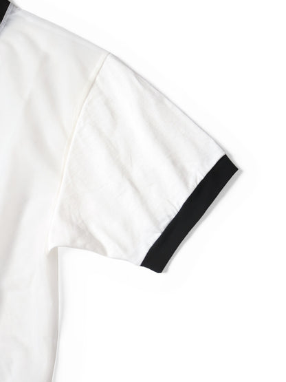 Kapital Sheer Jersey x Jersey Ringer Tee (Chiro Pack Kush In Print)