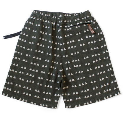 Kapital Cotton Iris Print Easy Shorts