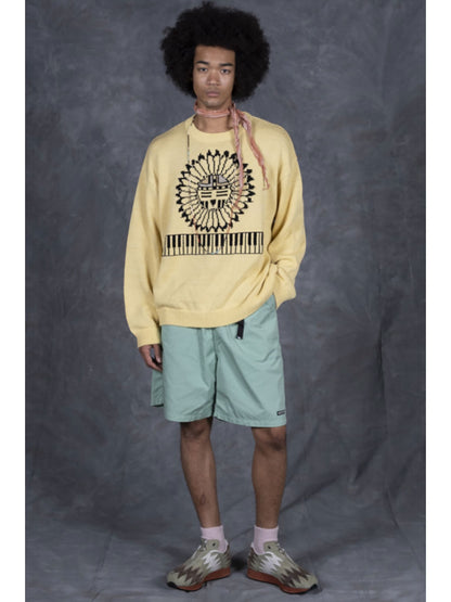 Kapital Combed Burberry Easy Shorts