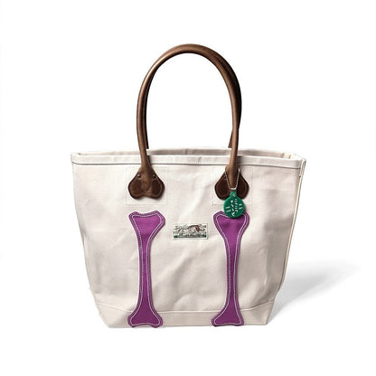 Kapital No. 4 Canvas Kotsukotsu Bone Tote Bag (Small)