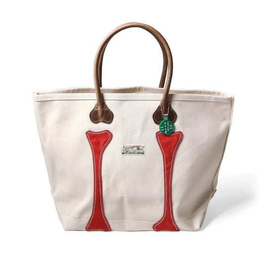 Kapital No. 4 Canvas Kotsukotsu Bone Tote Bag (Medium)