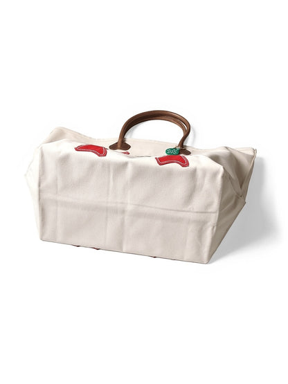 Kapital No. 4 Canvas Kotsukotsu Bone Tote Bag (Large)