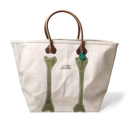 Kapital No. 4 Canvas Kotsukotsu Bone Tote Bag (Large)