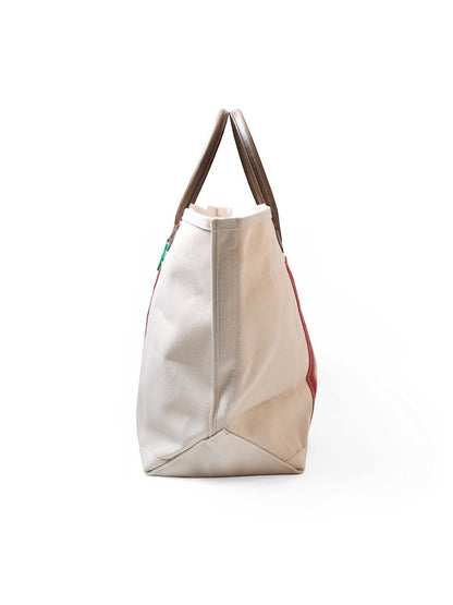 Kapital No. 4 Canvas Kotsukotsu Bone Tote Bag (Large)