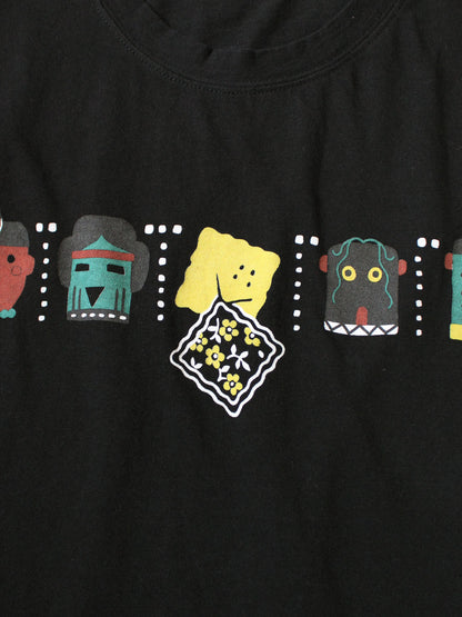 Kapital Jersey Sleeveless Big Tee (Peckish & Kachina Print)