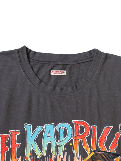 Kapital Jersey Sleeveless Big Tee (Burning Piano Print)