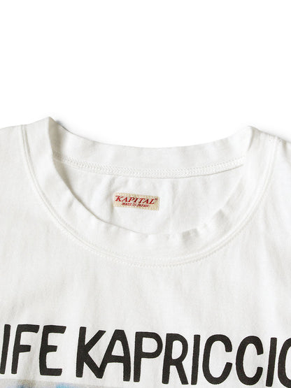 Kapital Jersey Sleeveless Big Tee (Life Kapriccio Road Sign Painter)
