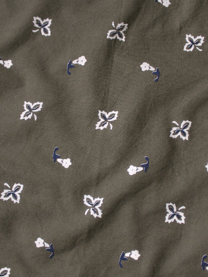 Kapital Fastcolor Selvedge Bandana (Churchill Garden) 30x30