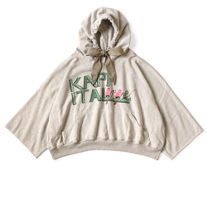 Kapital Top Fleece Devil Hoodie (Canoe Kapital Print)