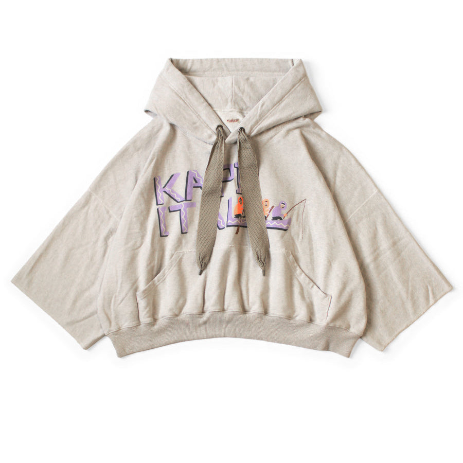 Kapital Top Fleece Devil Hoodie (Canoe Kapital Print)
