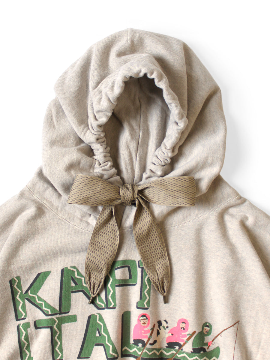 Kapital Top Fleece Devil Hoodie (Canoe Kapital Print)