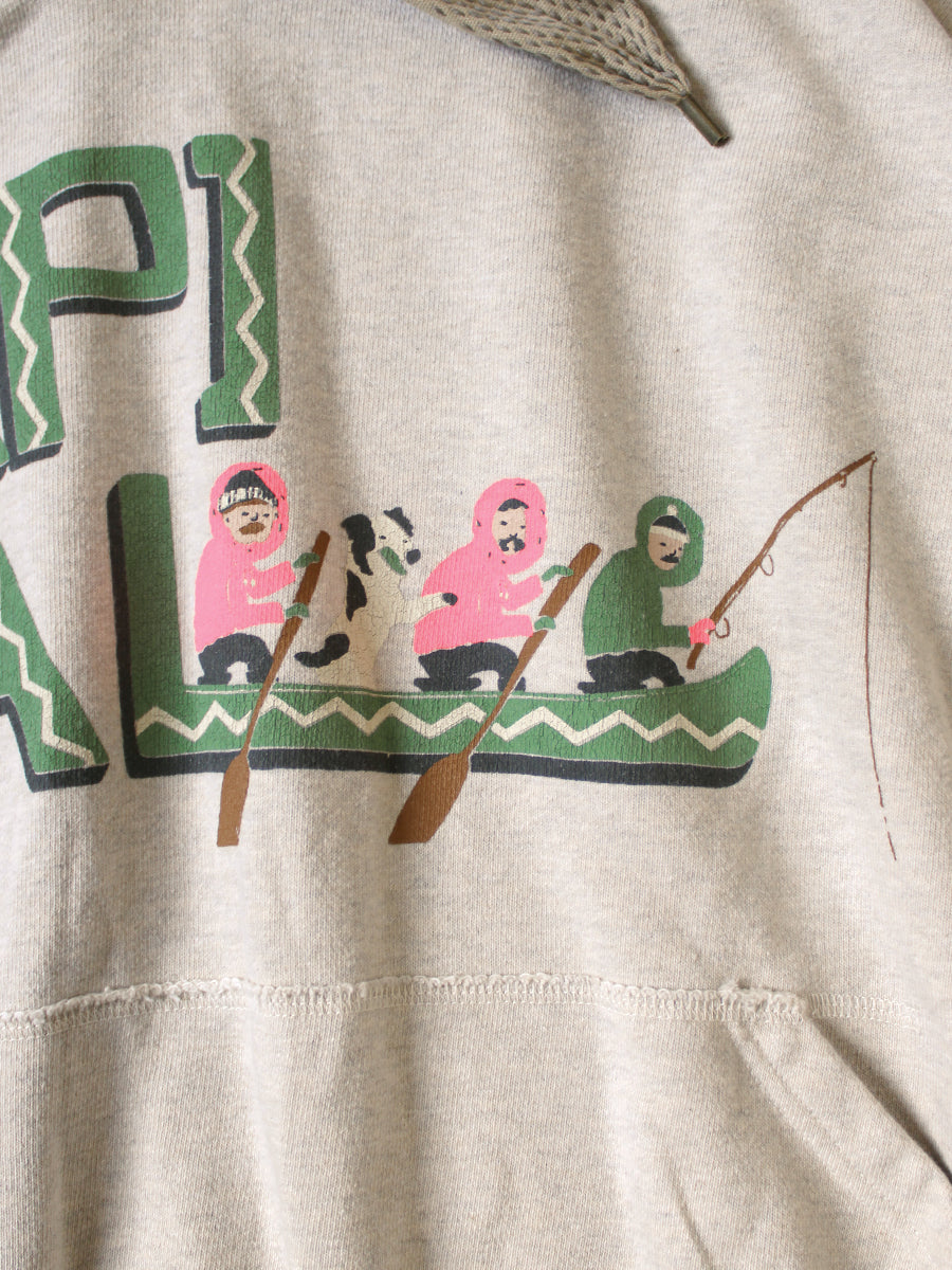 Kapital Top Fleece Devil Hoodie (Canoe Kapital Print)
