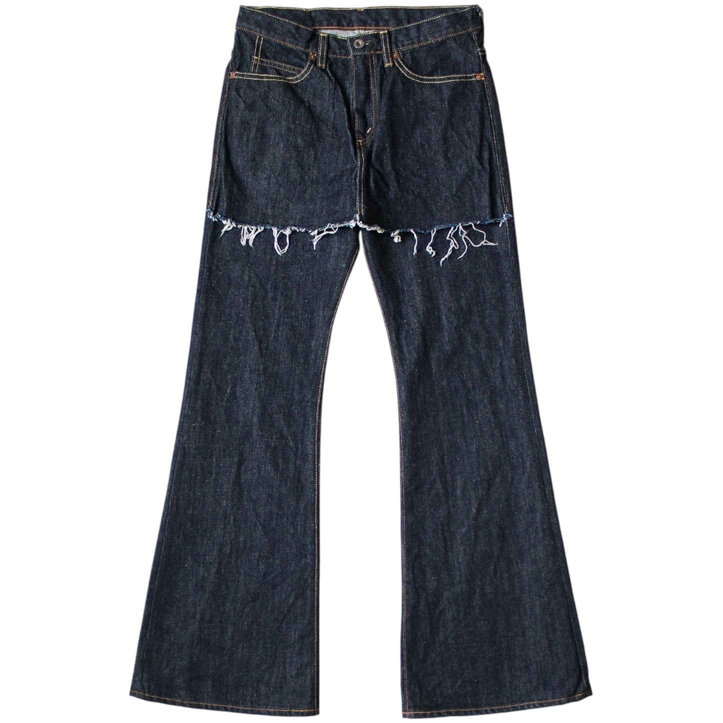 Kapital 14oz Denim 5P Apron-Skouser Flare Pants