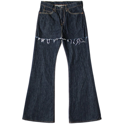 Kapital 14oz Denim 5P Apron-Skouser Flare Pants