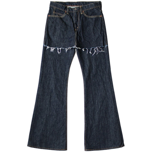 Kapital 14oz Denim 5P Apron-Skouser Flare Pants