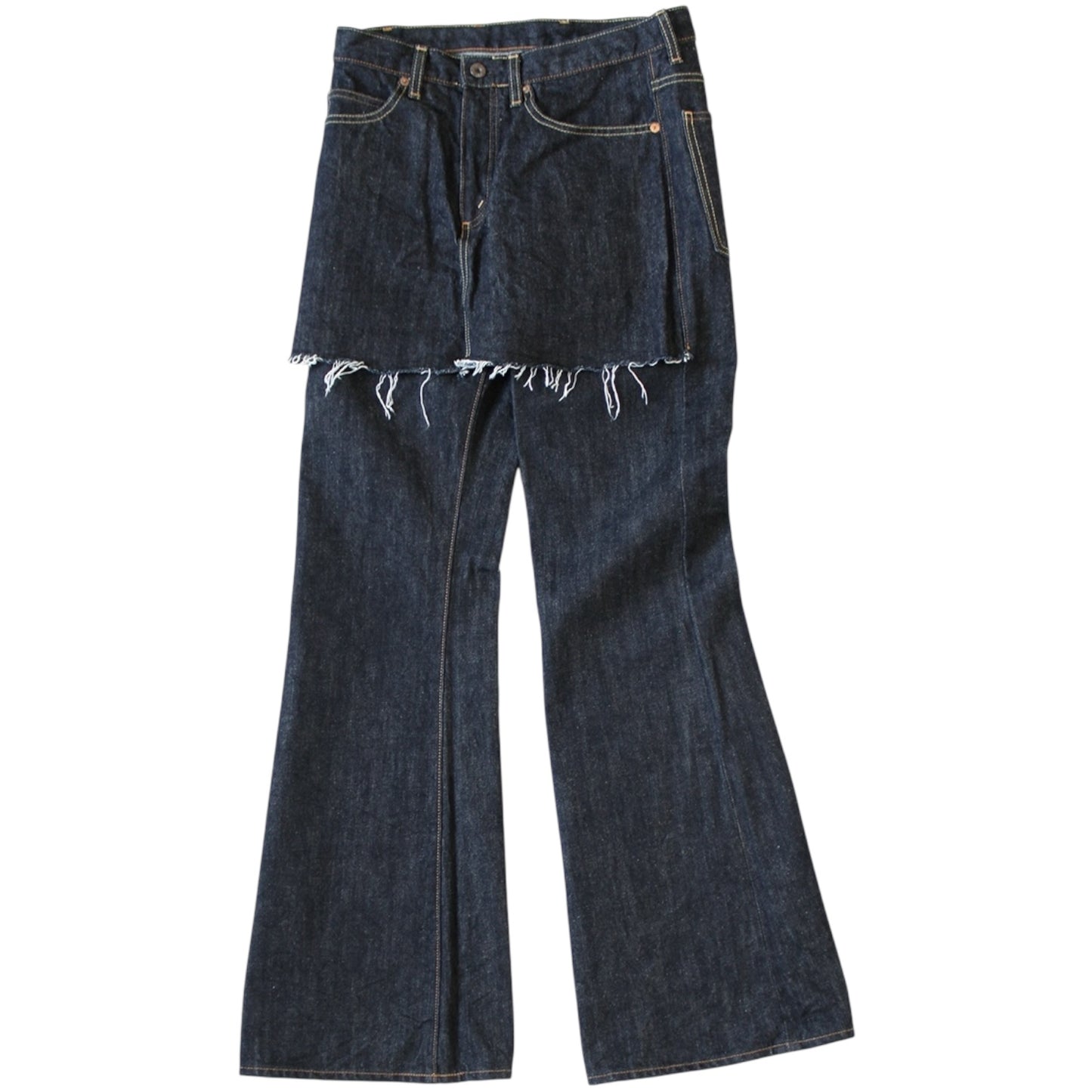 Kapital 14oz Denim 5P Apron-Skouser Bootcut Pants