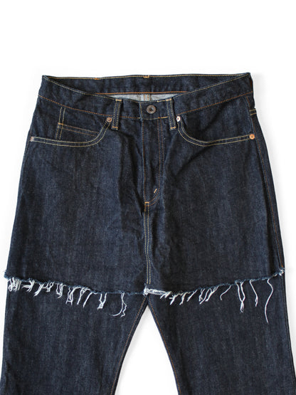 Kapital 14oz Denim 5P Apron-Skouser Bootcut Pants