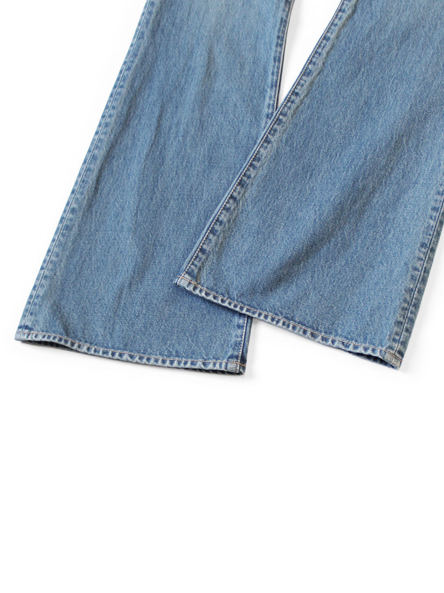 Kapital 14oz Denim 5P Apron-Skouser Bootcut Pants (Processed)