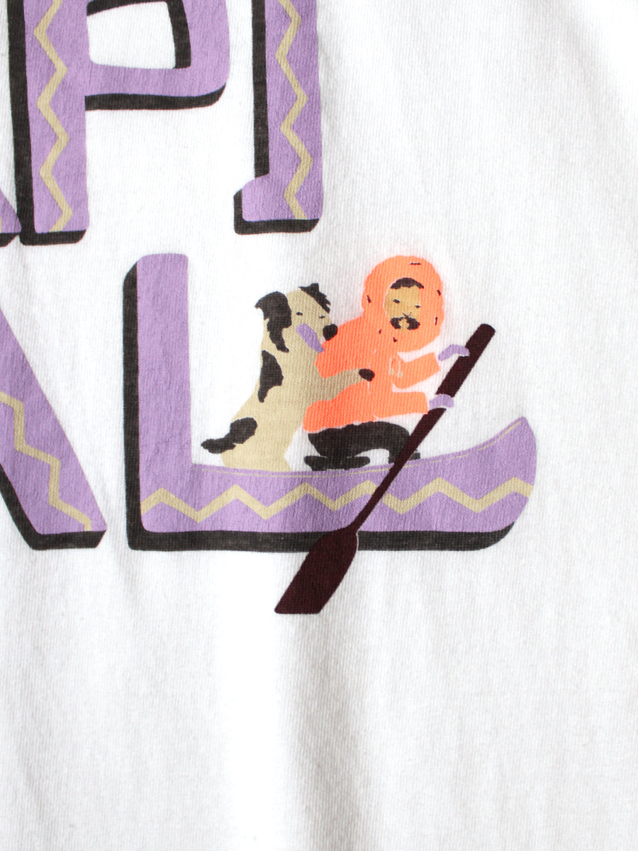 Kapital Jersey Crew T-Shirt (Canoe Kapital Print)