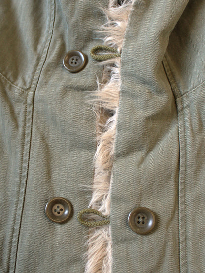 Kapital Herringbone Ring Coat Lining Hoodie