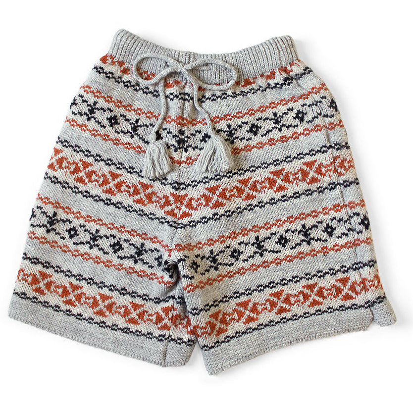 Kapital 3G Wool Yellowknife Fair Isle Shorts