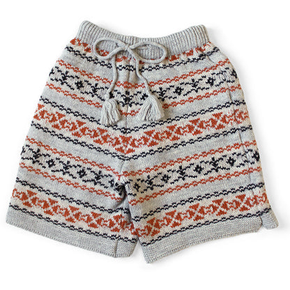 Kapital 3G Wool Yellowknife Fair Isle Shorts