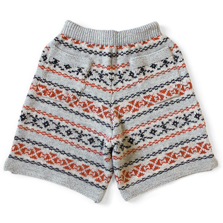 Kapital 3G Wool Yellowknife Fair Isle Shorts