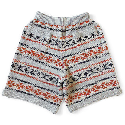 Kapital 3G Wool Yellowknife Fair Isle Shorts