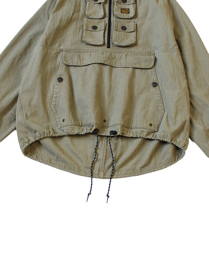 Kapital Herringbone Nickel Anorak