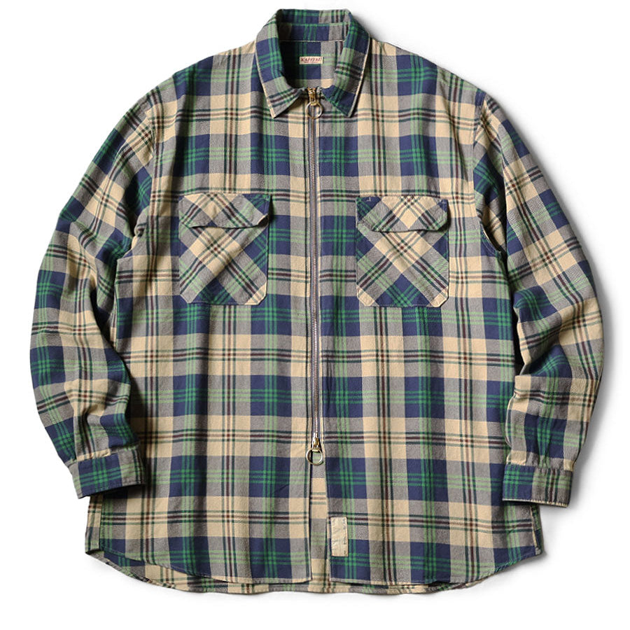 Kapital Columbia-Check Drizzler Work Shirt
