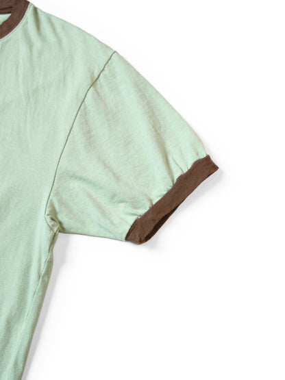 Kapital Jersey Ringer T-Shirt (`K` Bear Print)