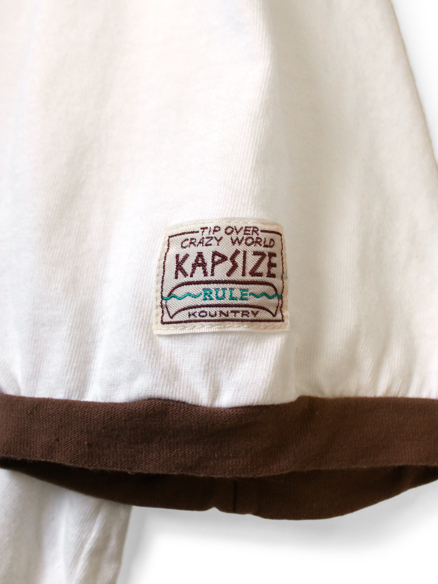 Kapital Jersey Ringer T-Shirt (Yellowknife Print)