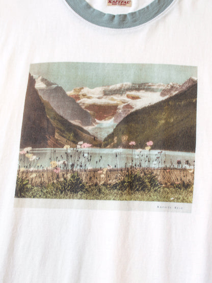Kapital Jersey Ringer T-Shirt (Churchill Lake Print)