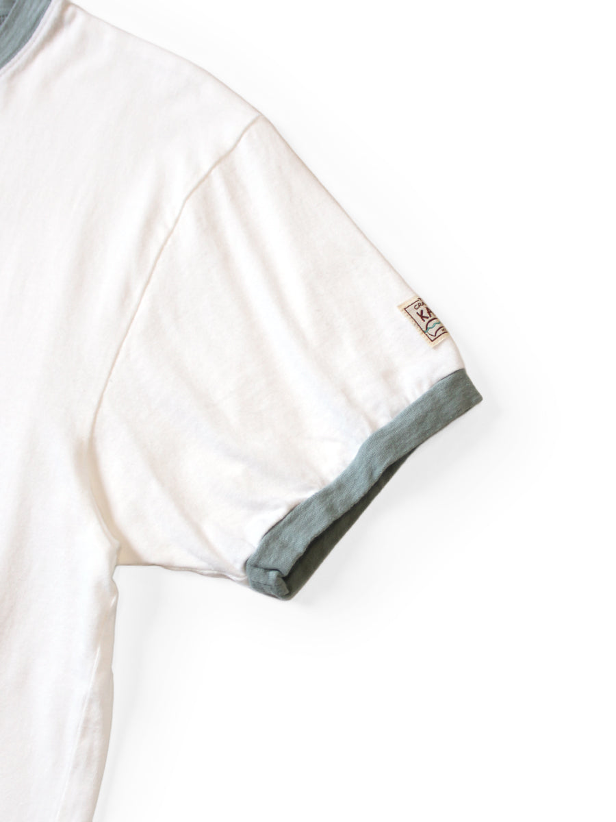 Kapital Jersey Ringer T-Shirt (Churchill Lake Print)