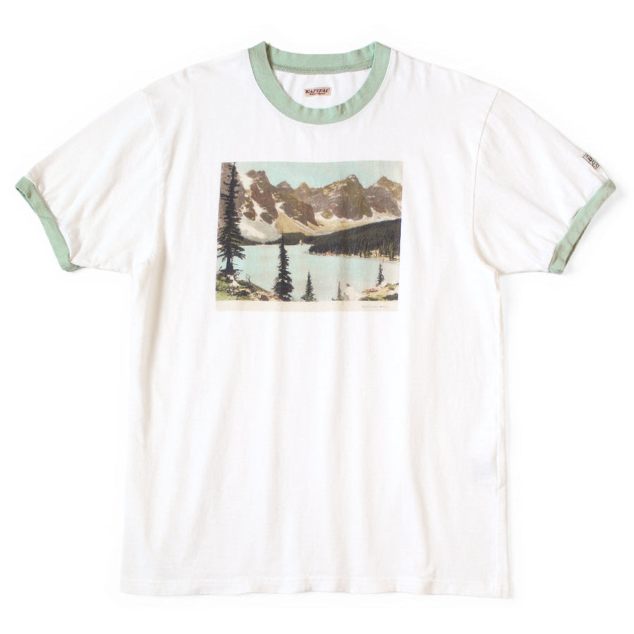 Kapital Jersey Ringer T-Shirt (Sambo Lake Print)