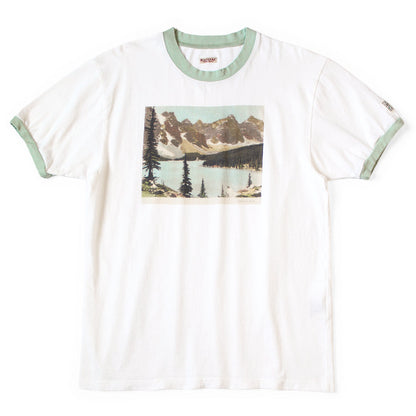 Kapital Jersey Ringer T-Shirt (Sambo Lake Print)