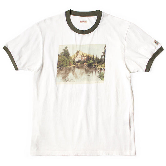 Kapital Jersey Ringer T-Shirt (Pelly Lake Print)
