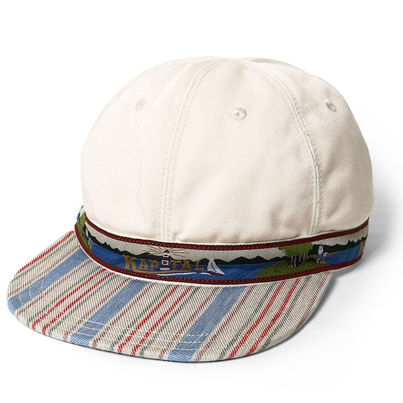Kapital Mura Chino Brim Field Cap (Guiding Light)