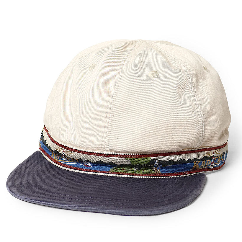 Kapital Mura Chino Brim Field Cap (Guiding Light)