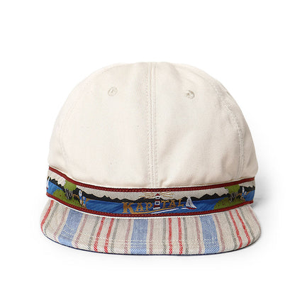 Kapital Mura Chino Brim Field Cap (Guiding Light)