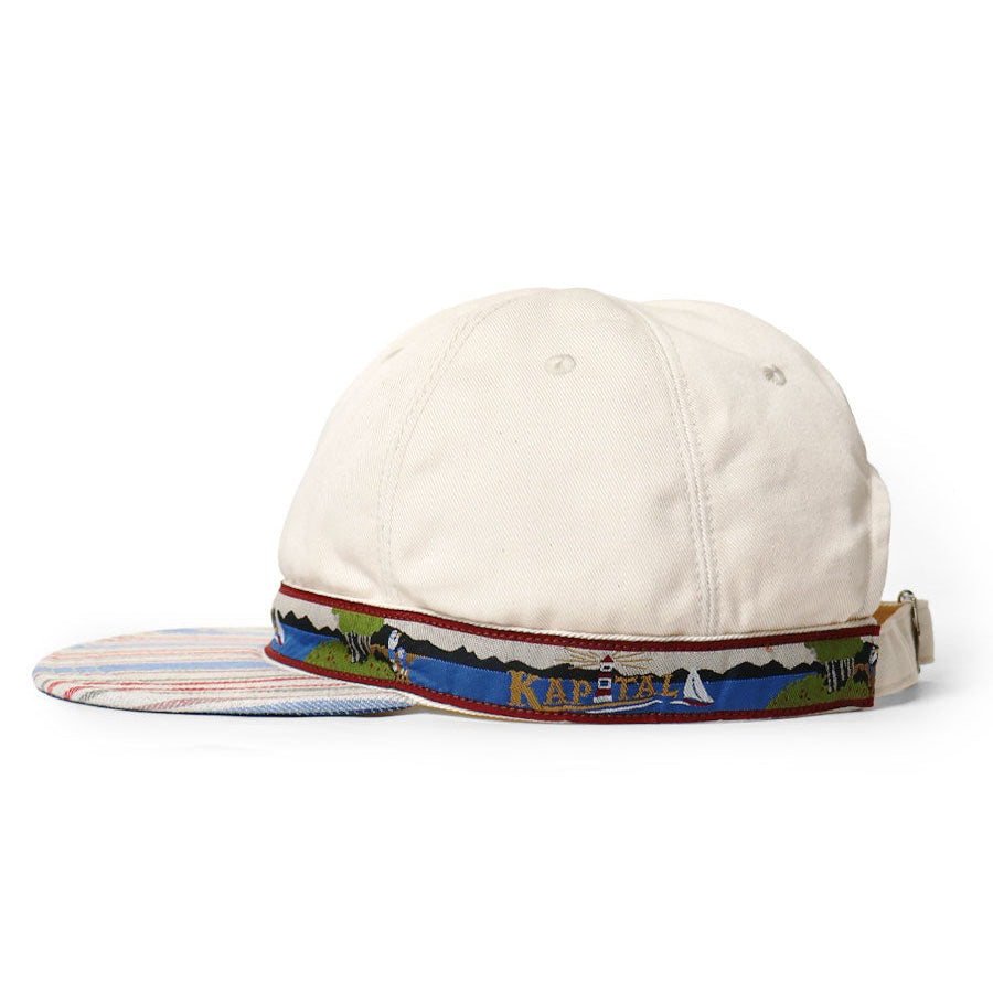 Kapital Mura Chino Brim Field Cap (Guiding Light)