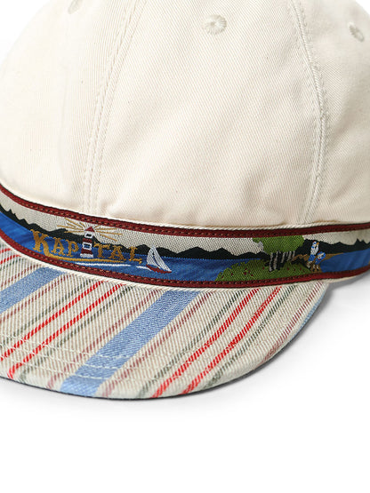 Kapital Mura Chino Brim Field Cap (Guiding Light)